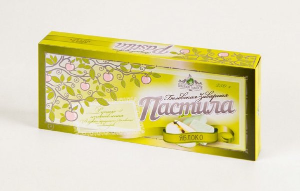 №2 Пастила белевская заварная "Яблоко" 250г в Качканаре