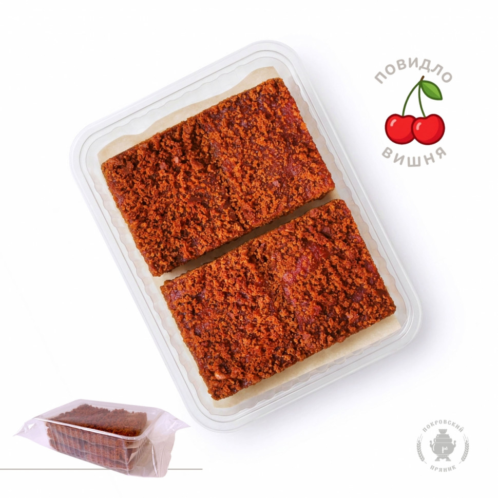  Пряник 400г с фруктовой начинкой Вишня  в Качканаре