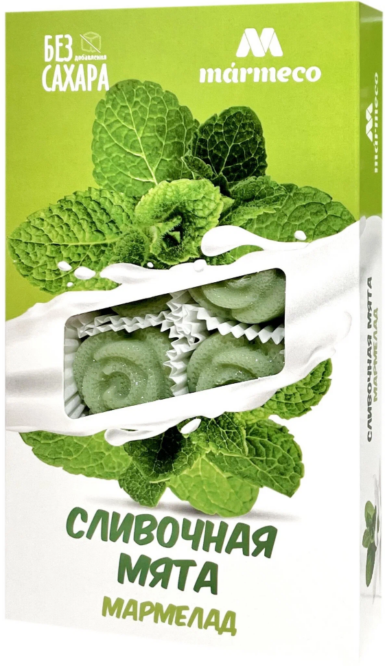  Мармелад без сахара  "Сливочная мята" 180г  в Качканаре