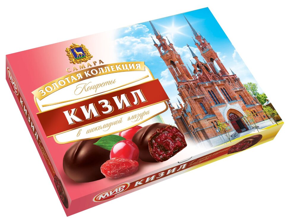  КФ МИР Кизил в шоколадной глазури 160г в Качканаре